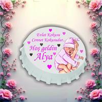 Kişiye Özel Bebek Açacak Magnet 10x6,5 cm – UV Baskılı Hoş Geldin Bebek Hediyeliği (10’lu Paket)