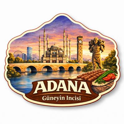 Toptan Adana Magnet Modeli 1000  Adet