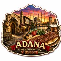 Toptan Adana Magnet Modeli 100 Adet