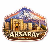 Toptan Aksaray Magnet Modeli 100 Adet