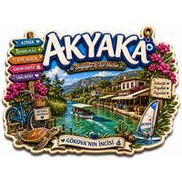 Toptan Akyaka Temalı Magnet 250 adet