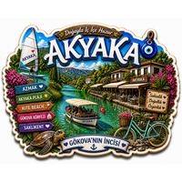 Toptan Akyaka Temalı Magnet 250 adet