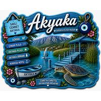 Toptan Akyaka Temalı Magnet 250 adet