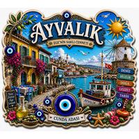Toptan Ayvalık Temalı Magnet 250 adet