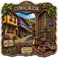 Toptan Cumalıkızık Temalı Magnet 250 adet
