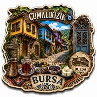 Toptan Cumalıkızık Temalı Magnet 250 adet