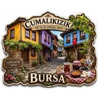 Toptan Cumalıkızık Temalı Magnet 250 adet