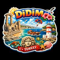 Toptan Didim Temalı Magnet 250 adet
