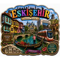 Toptan Eskişehir Temalı Magnet 250 adet
