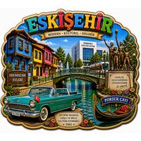 Toptan Eskişehir Temalı Magnet 250 adet