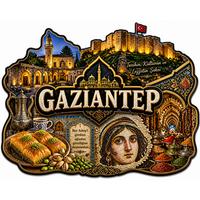 Toptan Gaziantep Temalı Magnet Modeli 250 Adet