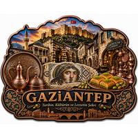 Toptan Gaziantep Temalı Magnet Modeli 250 Adet