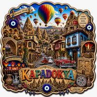 Toptan Kapadokya Temalı Magnet 250 adet