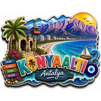 Toptan Konyaaltı Temalı Magnet 250 adet